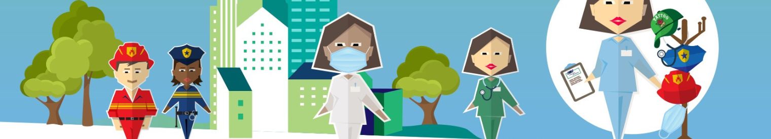 Landschap met 5 beroepen Avatar