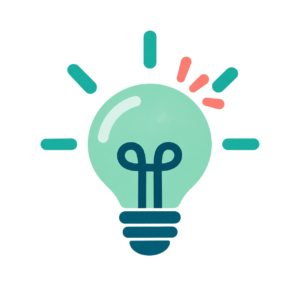Icon Tip/Idee/Eureka in lichtgroen