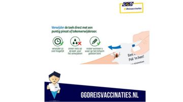 Verwijderen teek