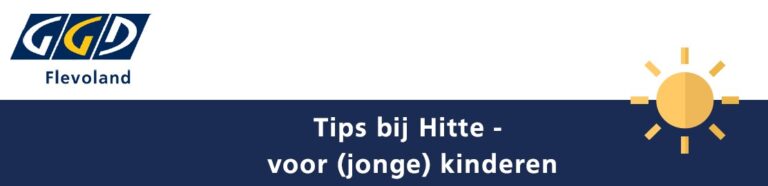 Tips bij hitte - jonge kinderen